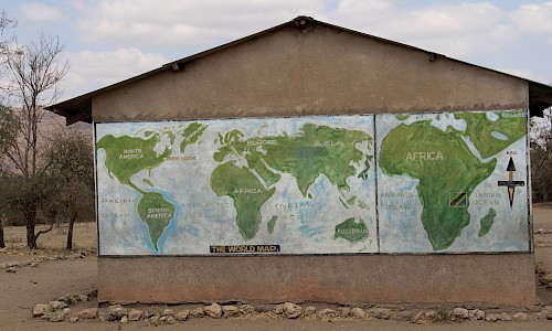 Photo of Tanzanian school #1.