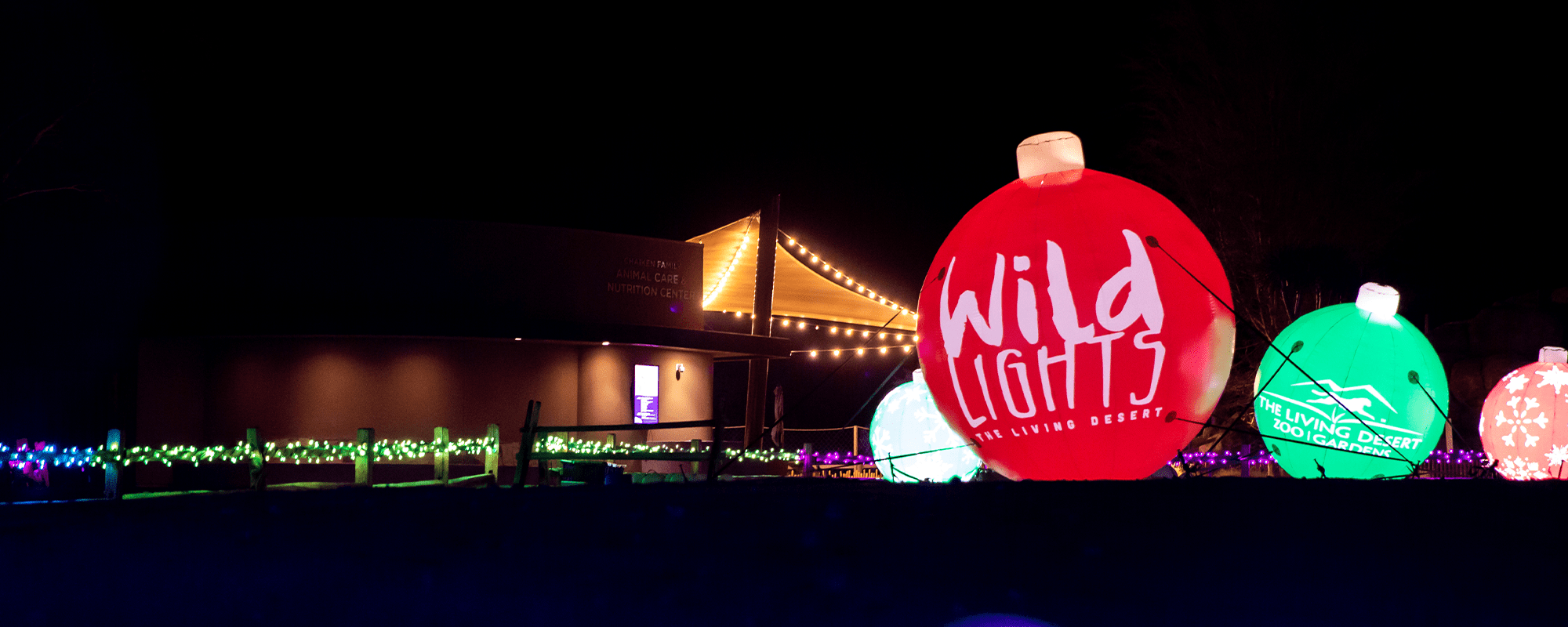 WildLights is an annual, signature event of The Living Desert Zoo and Gardens.