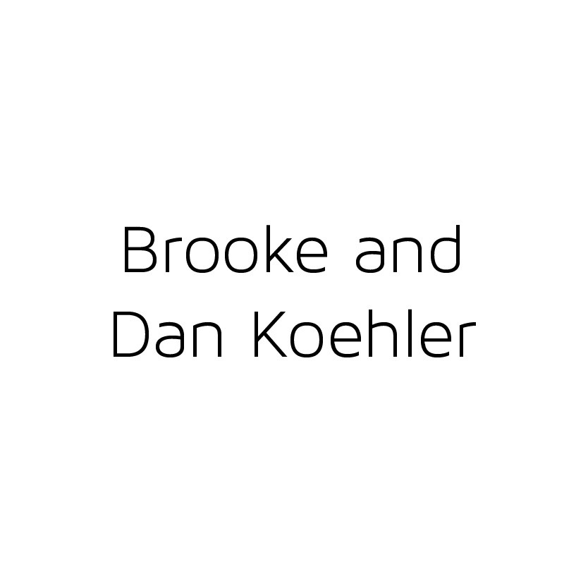 Brooke and Dan Koehler Logo