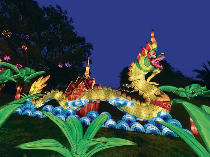 Thai Dragon Glow in the Park Lantern